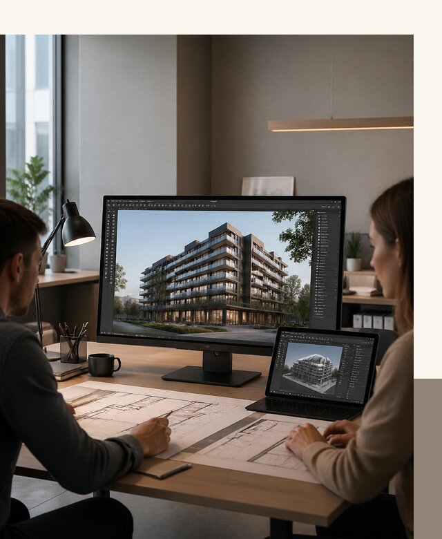 3D визуализация архитектуры и объектов строительства в Заинске