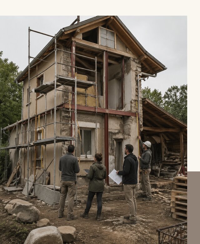 Реконструкция загородного дома под ключ в Заинске от бюро